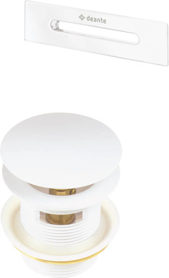 Донный клапан Deante KYY A10B (белый) - 