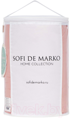 Одеяло Sofi de Marko Premium Mako 160х220 / Од-Пм-роз-160х220 (розовый)