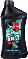Моторное масло AEG Powertools Green HP 2T API TC / 33695 (1л, зеленый) - 