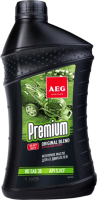 Моторное масло AEG Powertools Premium HD SAE 30 API SJ/CF / 30627 (1л) - 
