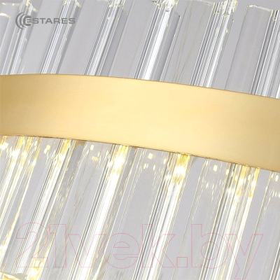Потолочный светильник Estares Sofia 100W R-APP-500x1000-Gold/Clear-220-IP20_Ч