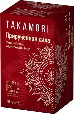 

Чай пакетированный, Прирученная сила Черный молочный Пуэр