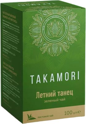 

Чай листовой, Летний танец Зеленый байховый