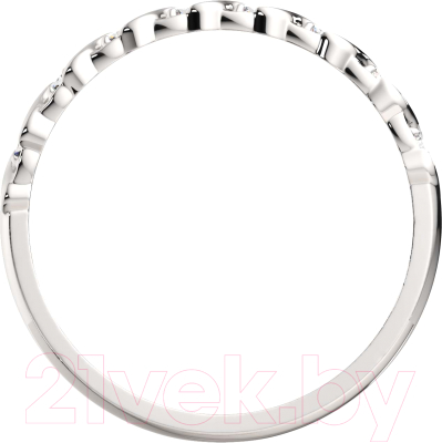 Кольцо из серебра ZORKA 0210088 (р.16, с фианитами)