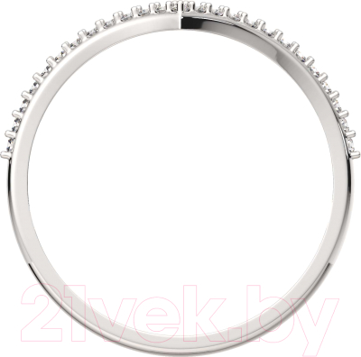 Кольцо из серебра ZORKA 0210357 (р.16.5, с фианитами)