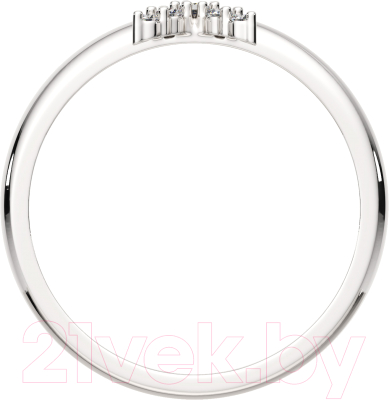 Кольцо из серебра ZORKA 0210388 (р.13.5, с фианитами)