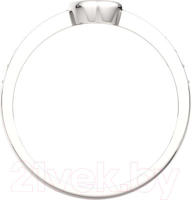 Кольцо из серебра ZORKA 0210402.ZZ (р.16, с фианитами)