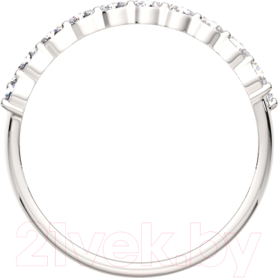 Кольцо из серебра ZORKA 0210511 (р.17.5, с фианитами)