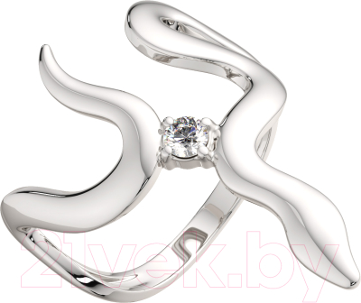 Кольцо из серебра ZORKA 0210822 (р.17.5, с фианитом)
