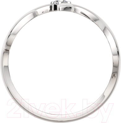 Кольцо из серебра ZORKA 0210822 (р.17.5, с фианитом)