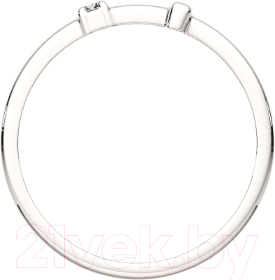 Кольцо из серебра ZORKA 02101014.ZZ (р.16.5, с фианитом)