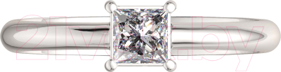Кольцо из серебра ZORKA 0210275 (р.17, с фианитом)
