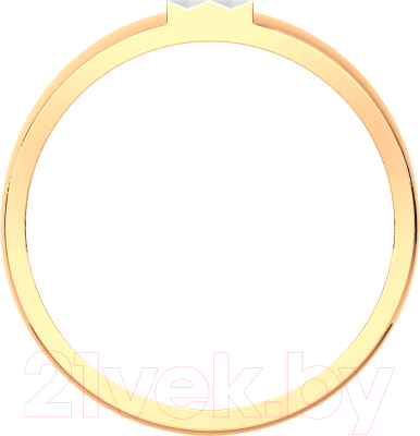 Кольцо из розового золота ZORKA 200326.14K.R (р.17)