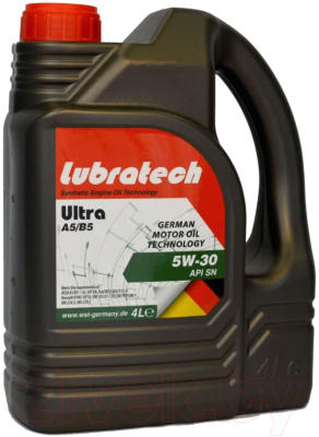 Моторное масло Lubratech Ultra 5W30 A5/B5 (4л)