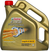 Моторное масло Castrol Edge Professional LongLife III 5W30 (5л) - 