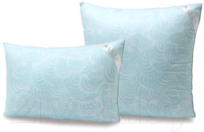 Подушка для сна Alleri Поплин атлас 50x70 (лебяжий пух)