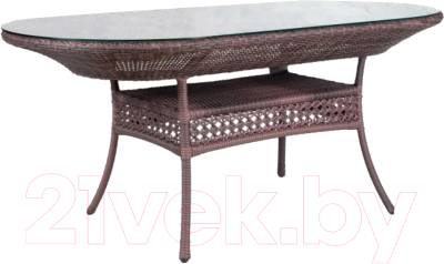 Стол садовый AIKO Camellia 7019П овальный