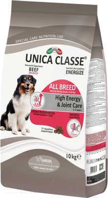 Сухой корм для собак Unica Classe для взрослых активных собак средних пород (10кг)