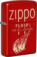 Зажигалка Zippo Retro / 49586 (красный) - 