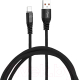 Миниатюра изображения товара Кабель Digma DG-USBA-С-1M-27W (1м, черный)