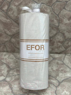 Простыня с наволочками Efor Ранфорс на резинке 160x200 / PR0023/M08 (кремовый)