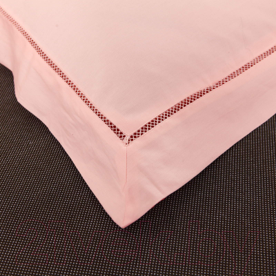 Комплект постельного белья Sofi de Marko Изольда Евро 4н / Евро-1004И (розовый)