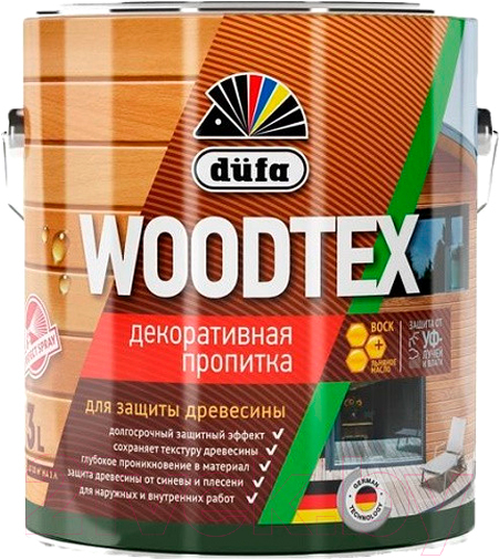 Пропитка для дерева Dufa Wood Tex