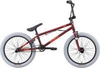 Велосипед STARK Madness BMX 3 2025 (бордовый/оранжевый/серый) - 