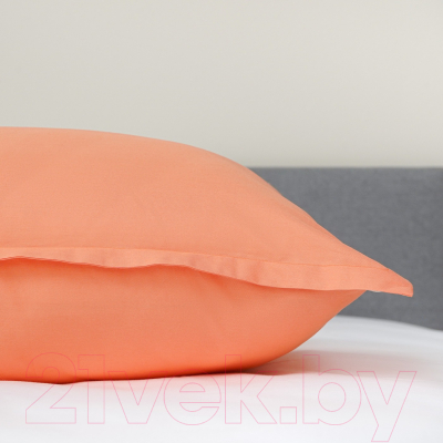Комплект постельного белья Sofi de Marko Селина Евро / Евро-С-Сл-ор (оранжевый)
