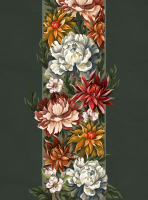 Фотообои листовые Vimala Цветы в стене (270x200) - 