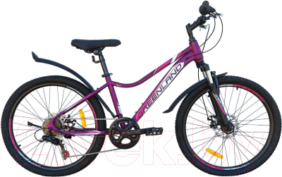 Велосипед GreenLand Formula 7S SUS 26 (16, фиолетовый)