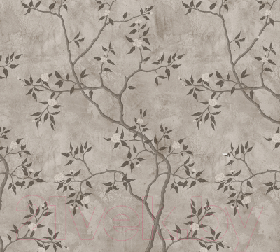 Фотообои листовые Vimala Ветви бежевые (270x300)