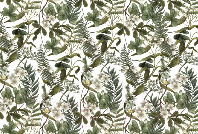 Фотообои листовые Vimala Растительноть (270x400)