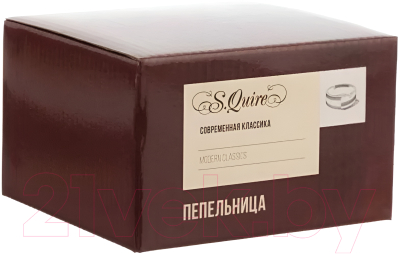 Пепельница S.Quire 848F-Black 