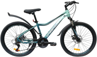 Велосипед GreenLand Demetra 24 (14, зеленый, горный) - 