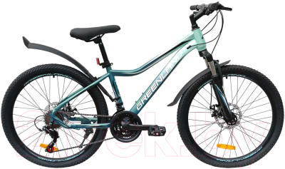 Велосипед GreenLand Demetra 24 (14, зеленый, горный)