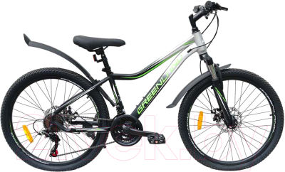 Велосипед GreenLand Demetra 24 (14, черный, горный)