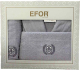 Комплект текстиля для ванной Efor Nakisli BR-01989/03 (серый) - 