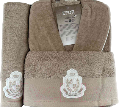 Комплект текстиля для ванной Efor BR-01981/03 (капучино)
