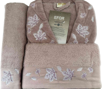 Комплект текстиля для ванной Efor BR-01979/01 (лиловый) - 