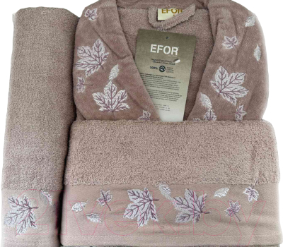 Комплект текстиля для ванной Efor BR-01979/01 (лиловый)