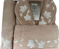 Комплект текстиля для ванной Efor BR-01979/03 (светло-розовый) - 