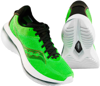 Кроссовки Saucony Kinvara Pro / S20847-31 (р-р 9, Slime/Umbra) - 