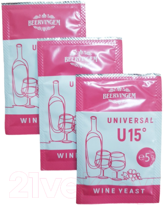 Дрожжи Beervingem Universal U15 (3x5г)