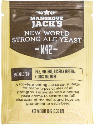 Дрожжи Mangrove Jack’s New World Strong Ale M42 (10г)