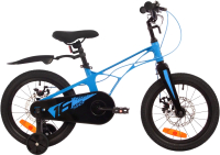 Детский велосипед Novatrack Blast 16 165MBLASTD.BL4 (синий) - 