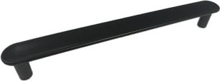 Ручка для мебели Trodos DMZ-22650 160 сплав ЦАМ (черный) - 