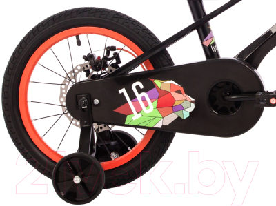 Детский велосипед Novatrack Lynx 16 165MLYNXD.BK4 (черный)