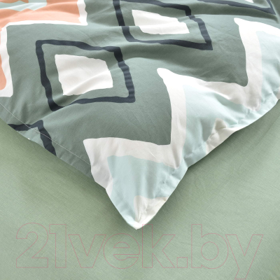 Комплект постельного белья Sofi de Marko Пейтон 7Е / 7Е-5660 (зеленый)