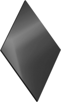 Зеркальная стеновая панель MirrorWall Ромб 2.0 мини (черный) - 
